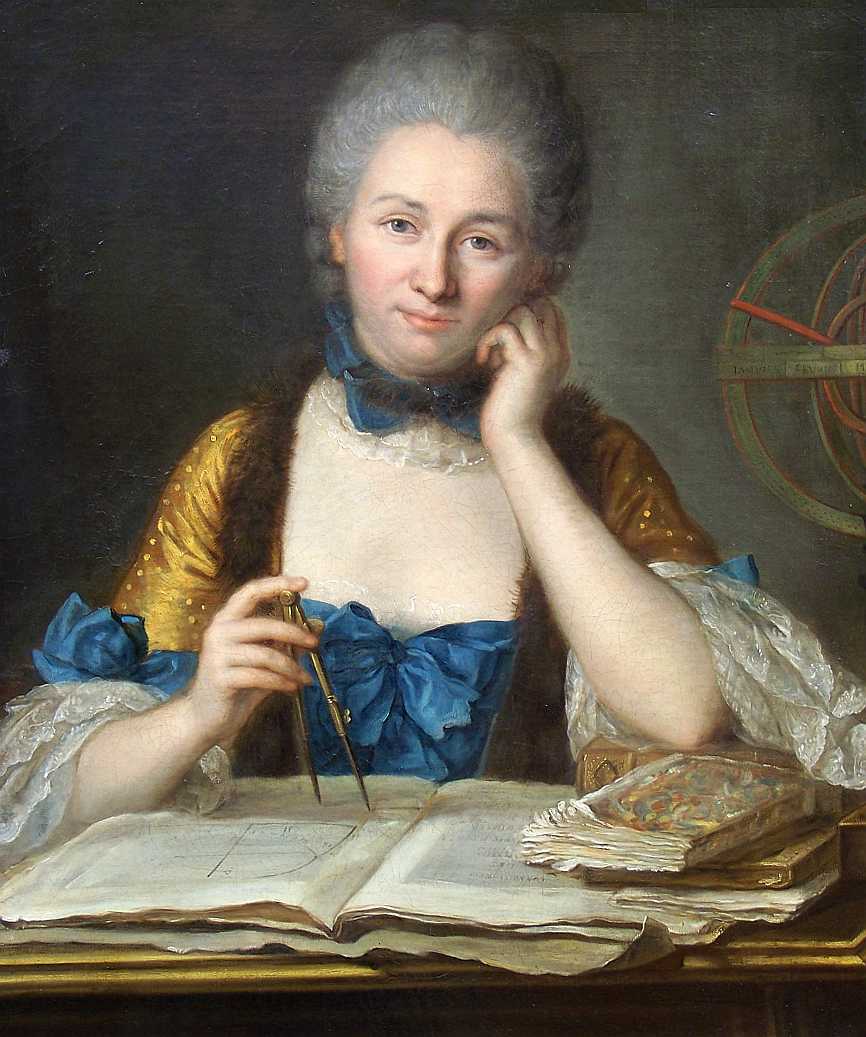 Madame du Châtelet, oeuvre anonyme, XVIII ème siècle