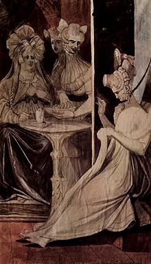 The debutante, Henry Fuseli, 1807